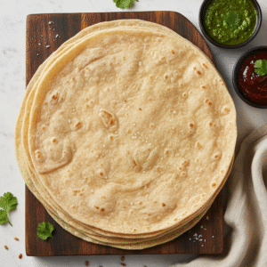 Rumali Roti (Thin bread made with wheat flour)