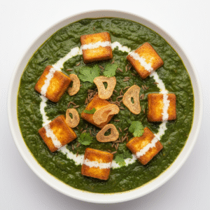 Lasooni Palak Paneer